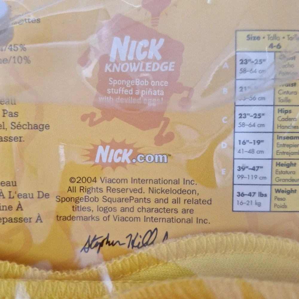 Nickelodeon vintage 2004